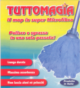 TuttoMagia Mop Microfibra lunga durata