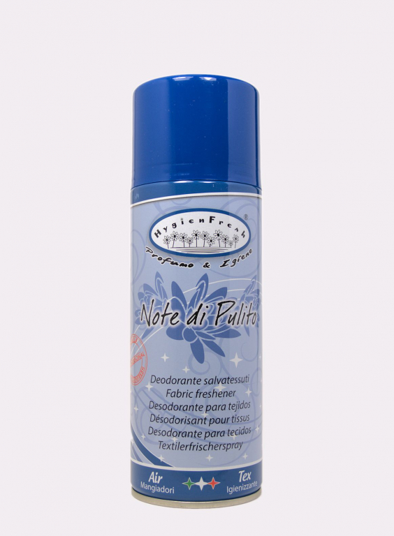 Hygienfresh Tris Deodorante Salva-tessuti &ndash; Spray 3x400ml &ndash; Muschio Bianco, Talco Fiorentino, Note Di Pulito