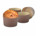Forme Panettone Ø 15 X H 11 CM  750 G set da 5 pezzi