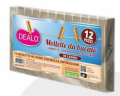 Mollette Da Bucato In Legno - 12 Pezzi