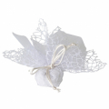Tulle Rete XL + Velo 25 cm. Con Tirante BIANCO 10 PZ.