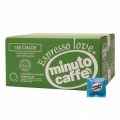 Minuto Caffe Cialde E.S.E. DECAFFEINATO confezione da 150 monodose COMPOSTABILI