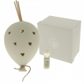 Bolla Diffusore con led da appendere H. 13 cm. Con Scatola