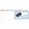 Bigliettini NASCITA BATTESIMO SCARPA AZZURRA - 25 Bigliettini